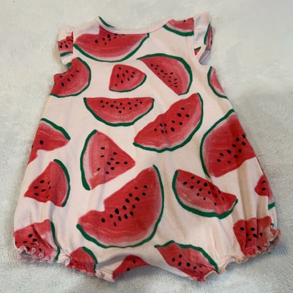Brand New Carter's Watermelon Romper Size 12 Months NWT - Picture 2 of 6